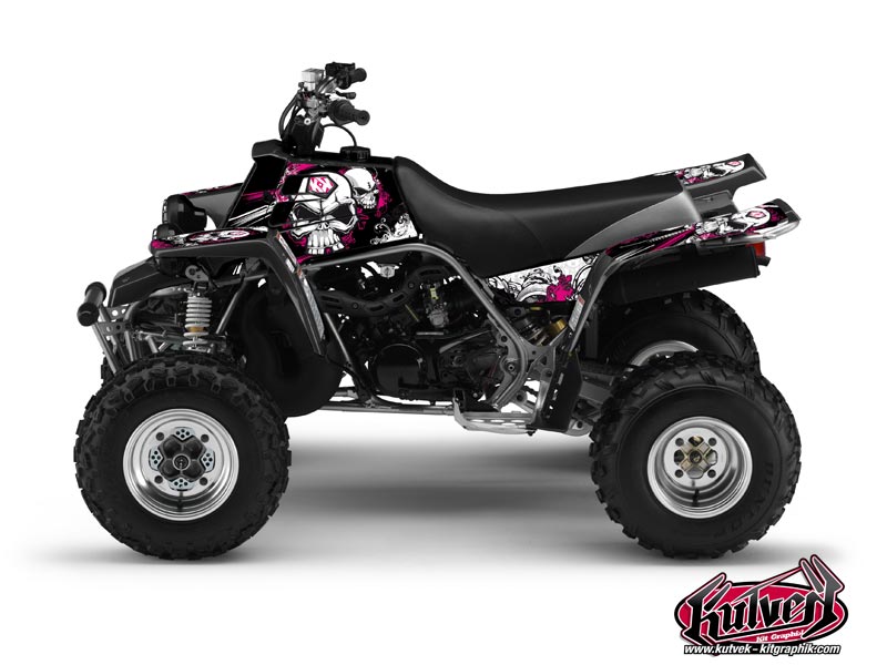Kit Déco Quad Trash Yamaha Banshee Noir Rose (1987-2023)