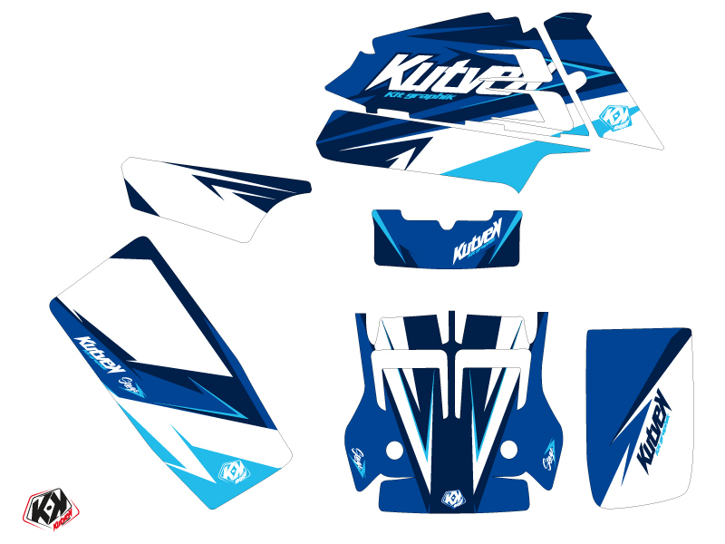 Kit Déco Quad Stage Yamaha Banshee Bleu (1987-2023) KUTVEK - vue 2