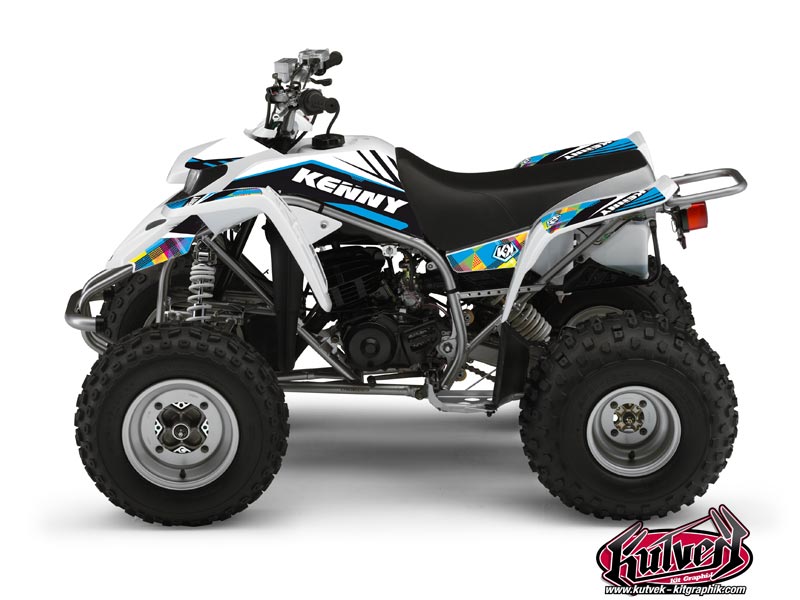 Kit Déco Quad Kenny Yamaha Blaster Bleu (1988-2002)