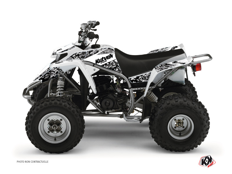 Kit Déco Quad Predator Yamaha Blaster Blanc (1988-2002)
