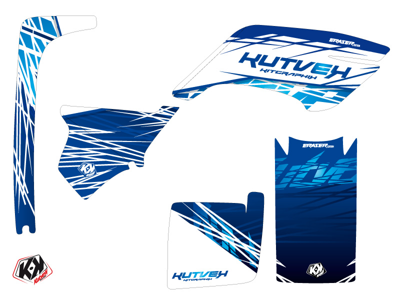 Kit Déco Quad Eraser Yamaha Breeze Bleu (1994-2004) - vue 2