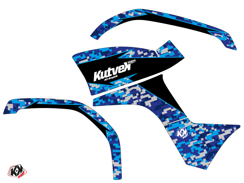 Kit déco quad Predator Yamaha 125 Grizzly (2005-2013) - vue 2