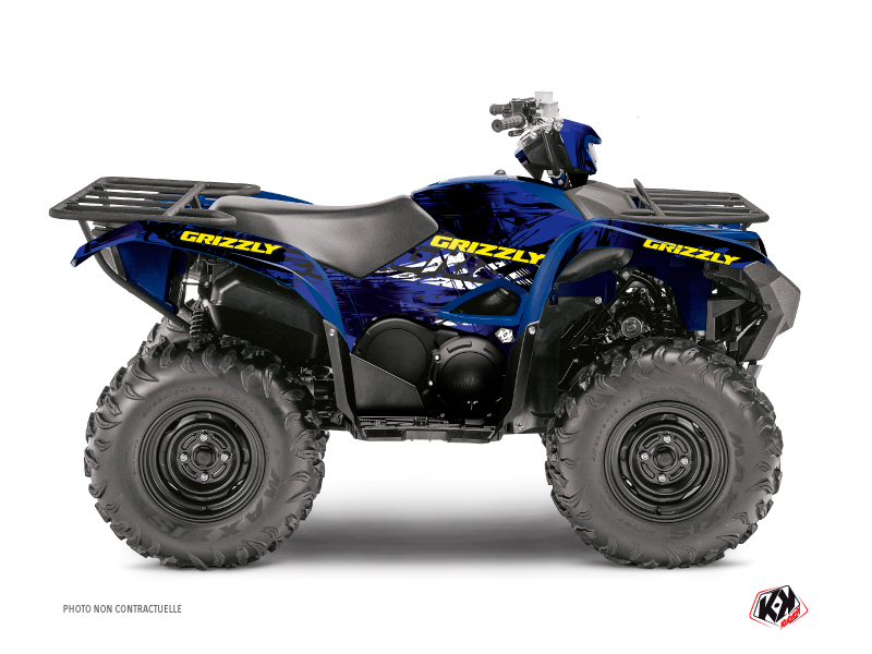 Kit Déco Quad Wild Yamaha 700-708 Grizzly Bleu (2016-2021)