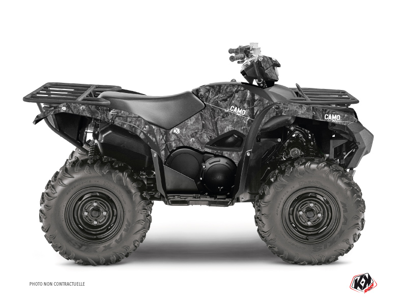 Kit Déco Quad Camo Yamaha Grizzly 700-708 Gris KUTVEK (2016-2021)