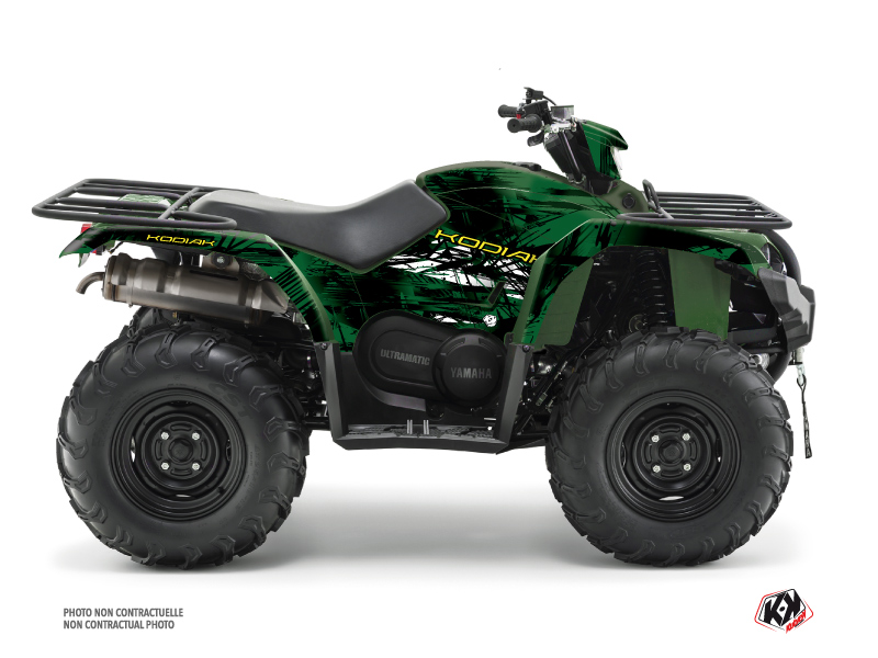 Kit Déco Quad Wild Yamaha 450 Kodiak Vert (2003-2017) KUTVEK