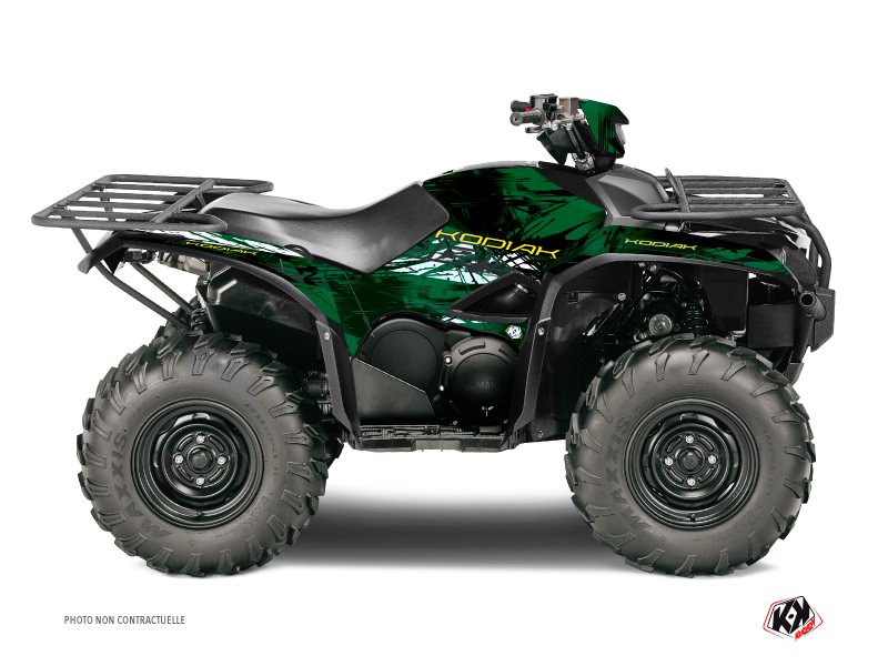 Kit Déco Quad Wild Yamaha 700-708 Kodiak Vert (2016-2023) KUTVEK
