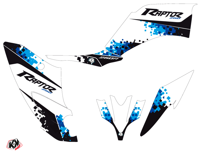Kit de décoration Hangtown Yamaha 250 Raptor KUTVEK - vue 2
