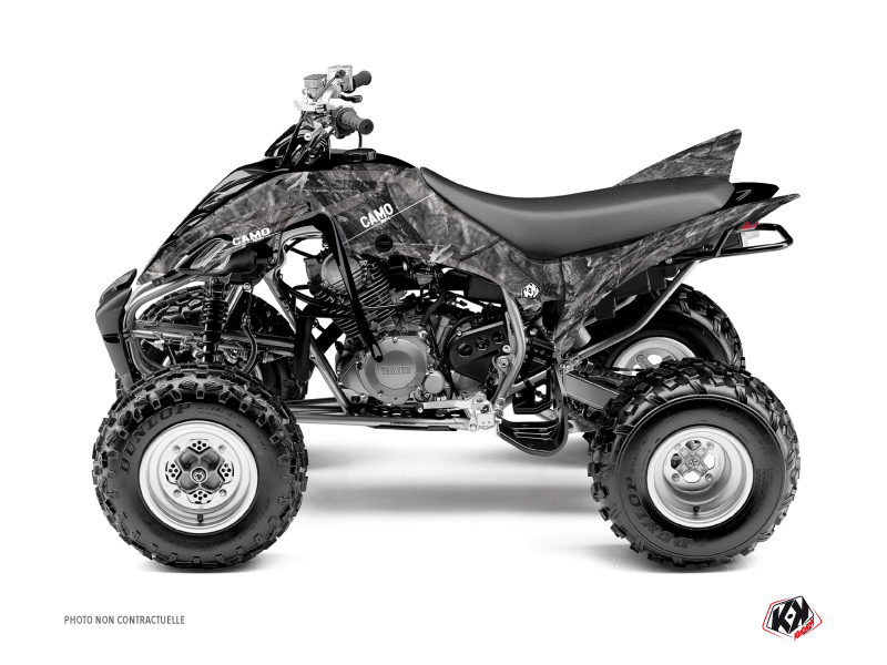 Kit Déco Quad Camo Yamaha 350 Raptor Gris (2005-2015) KUTVEK