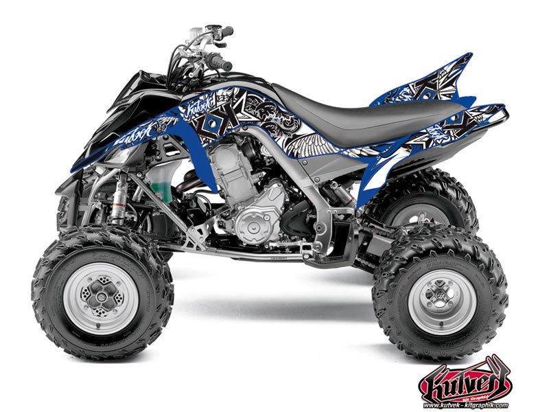 Kit Déco Quad Demon Yamaha 700 Raptor Bleu (2006-2012) KUTVEK