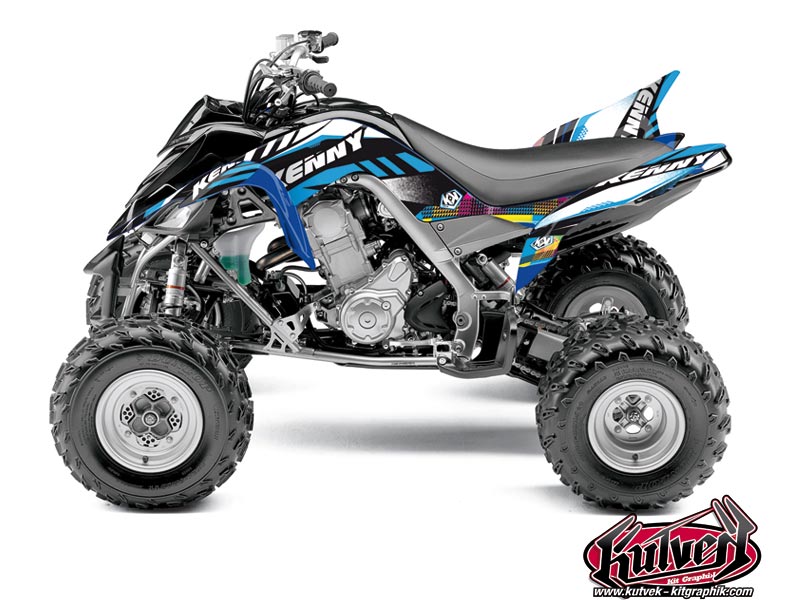 Kit Déco Quad Kenny Yamaha 700 Raptor Bleu KUTVEK (2013-2023)