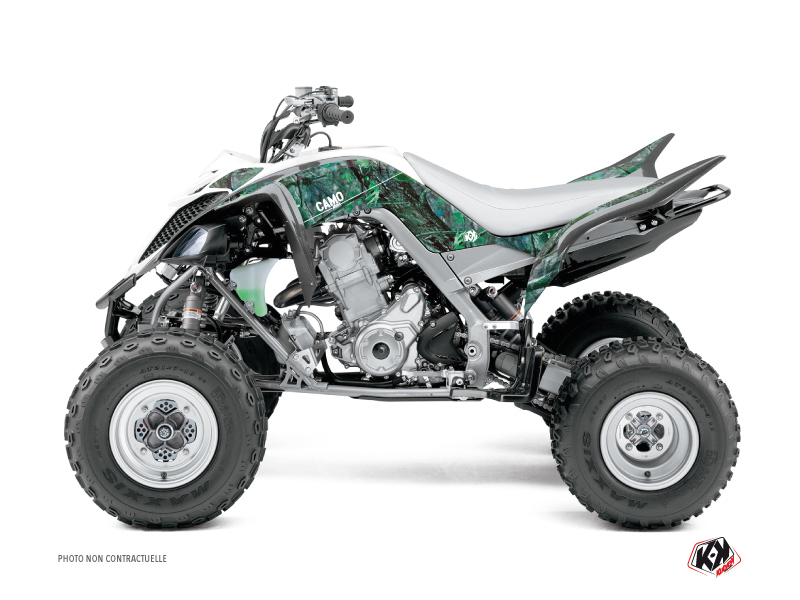 Kit Déco Quad Camo Yamaha 700 Raptor Vert (2013-2023) Kutvek