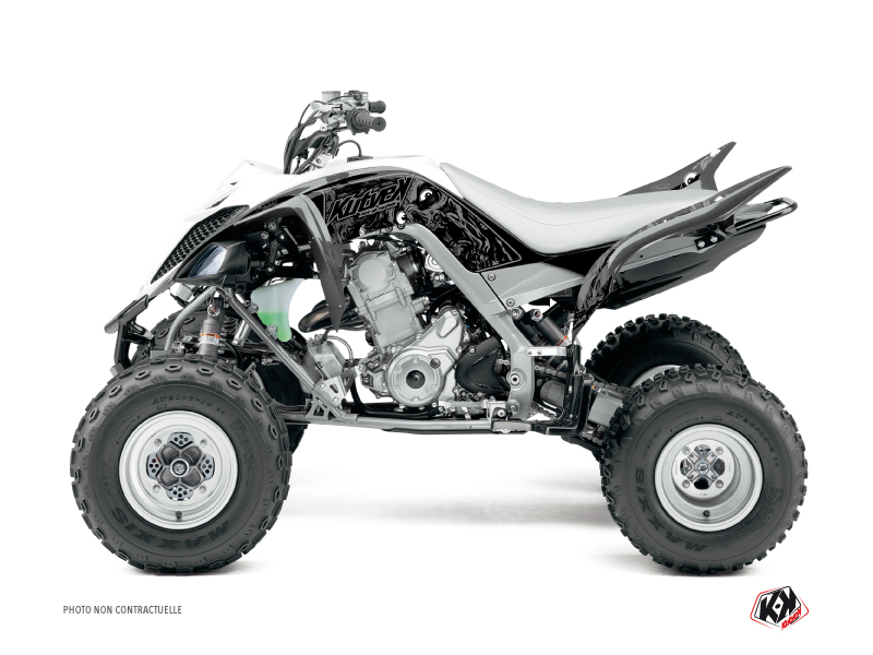 Kit Déco Quad Zombies Dark Yamaha 700 Raptor Noir (2013-2023)