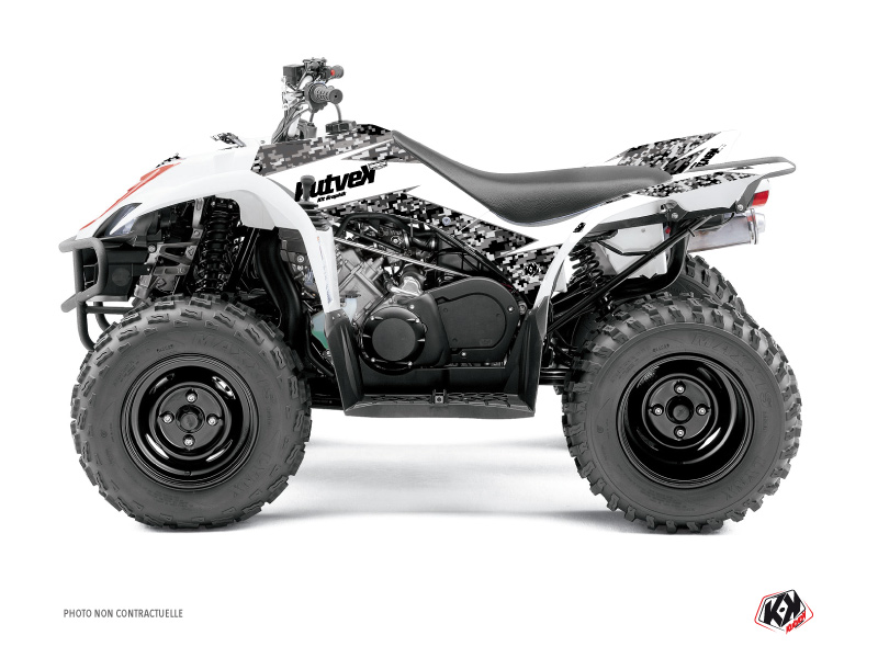 Kit Déco Quad Predator Yamaha Wolverine 350-450 Blanc (2006-2009)