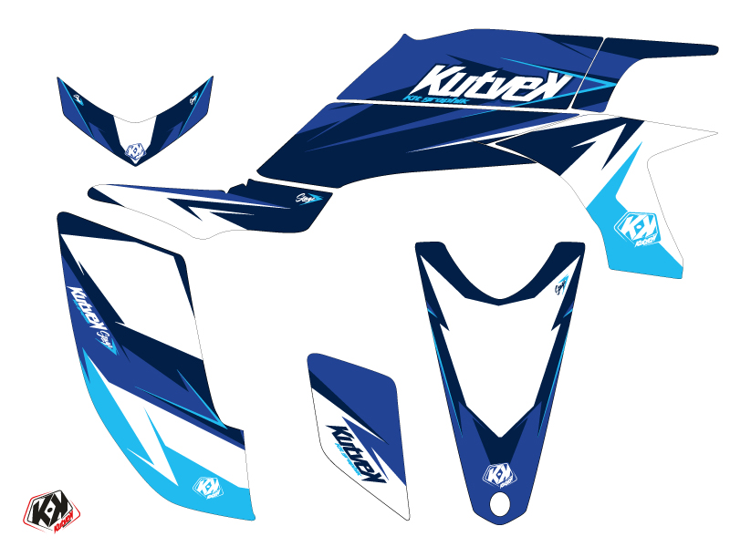 Kit Déco Quad Stage Yamaha 450 YFZ Bleu (2004-2009) Kutvek - vue 2
