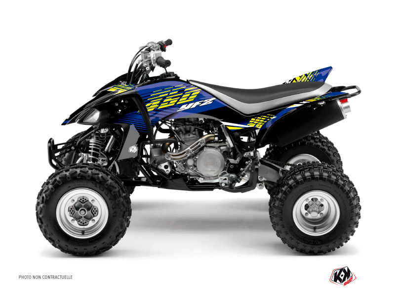 Kit Déco Quad Flow Yamaha YFZ 450 Jaune 2012-2013