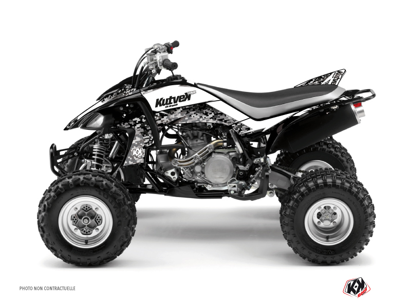 Kit Déco Quad Predator Yamaha 450 YFZ Blanc (2012-2013) KUTVEK