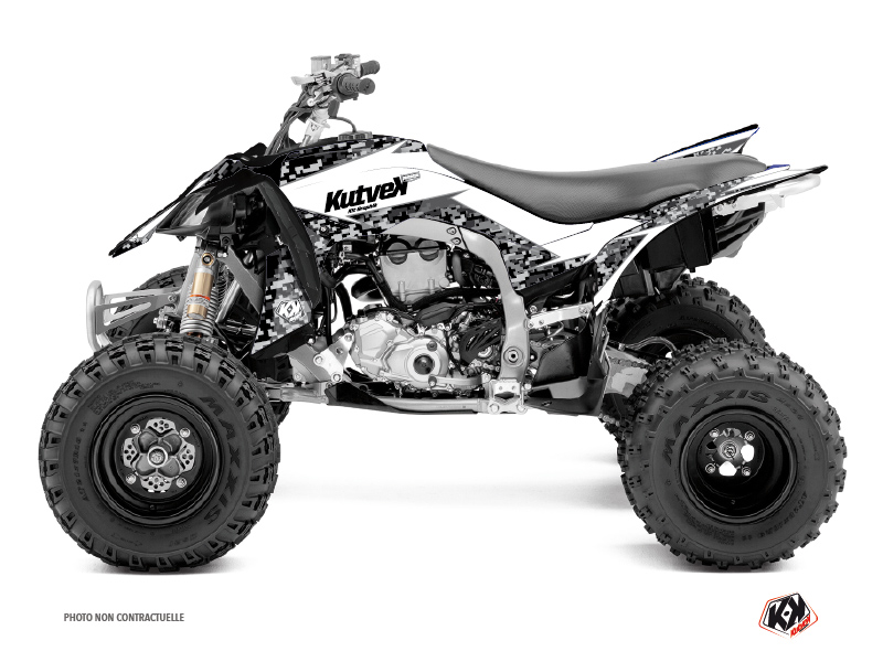 Kit Déco Quad Predator Yamaha 450 YFZ R Blanc (2009-2013)