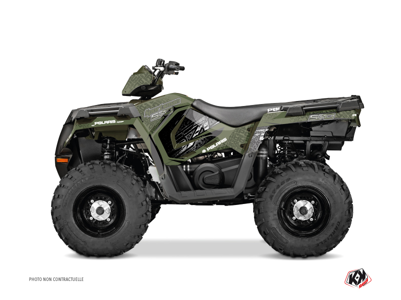 Kit Déco Quad Rock Polaris 570 Sportsman Forest Vert (2021-2023) KUTVEK