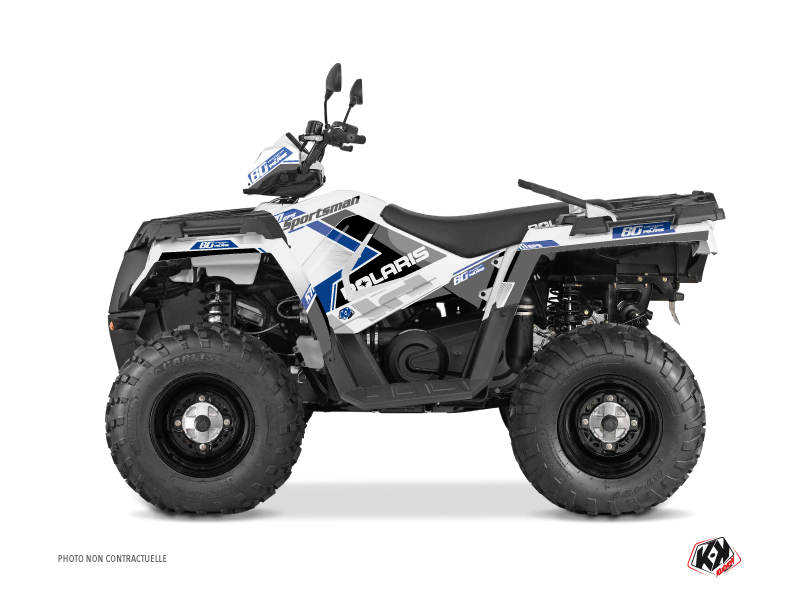 Kit Déco Quad Vintage Polaris 570 Sportsman Forest Bleu 60e Anniversaire KUTVEK (2021-2023)