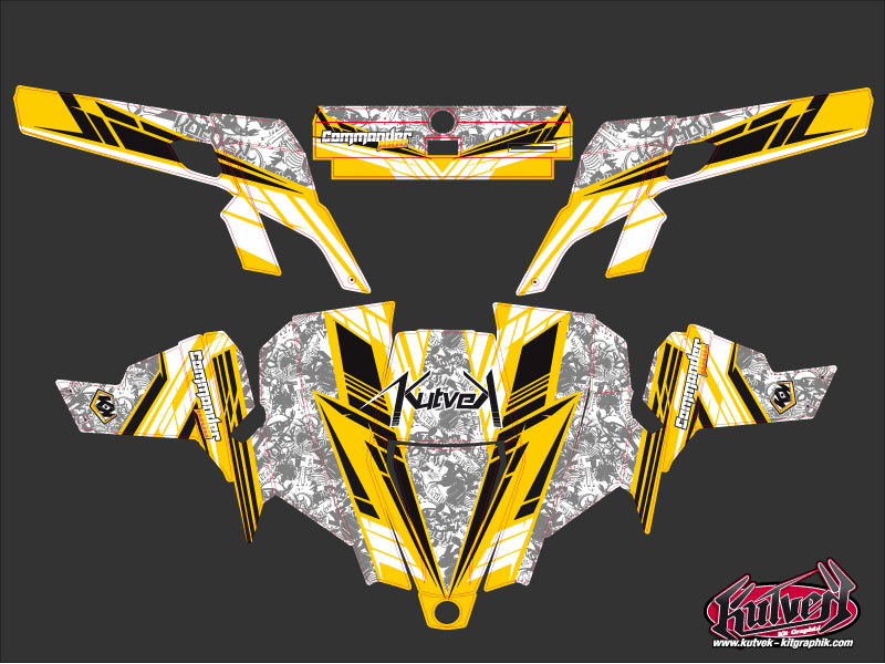 Kit Déco SSV Spirit Can-Am Commander 2012-2018 KUTVEK - vue 2