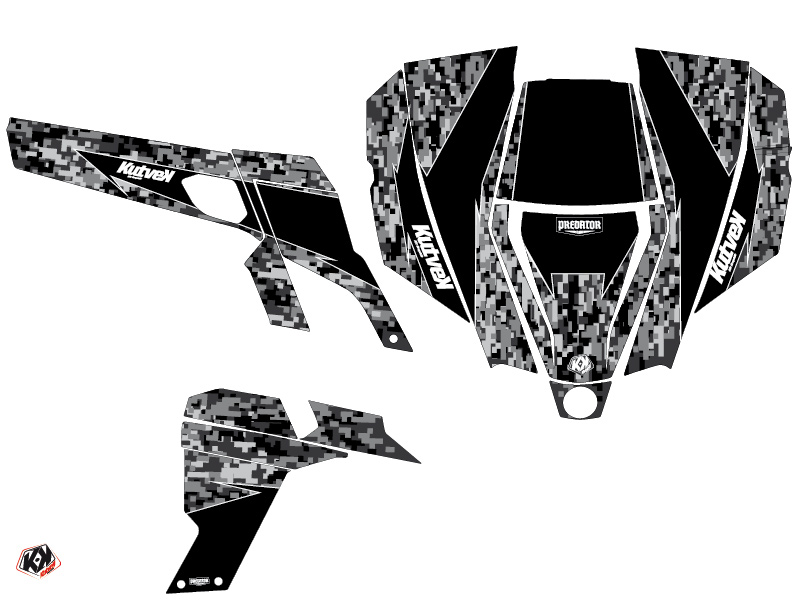 Kit Déco SSV Predator Can-Am Commander Noir (2012-2018) - vue 2