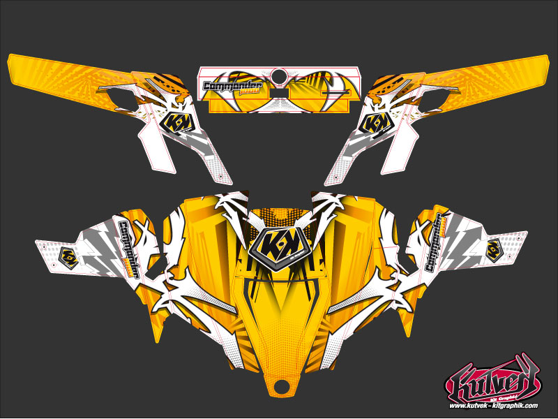 Kit décoration SSV Graff Can-Am Commander 2012-2018 - vue 2