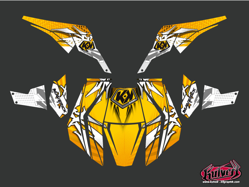 Kit Déco SSV Graff Can-Am Maverick (2013-2017) KUTVEK - vue 2