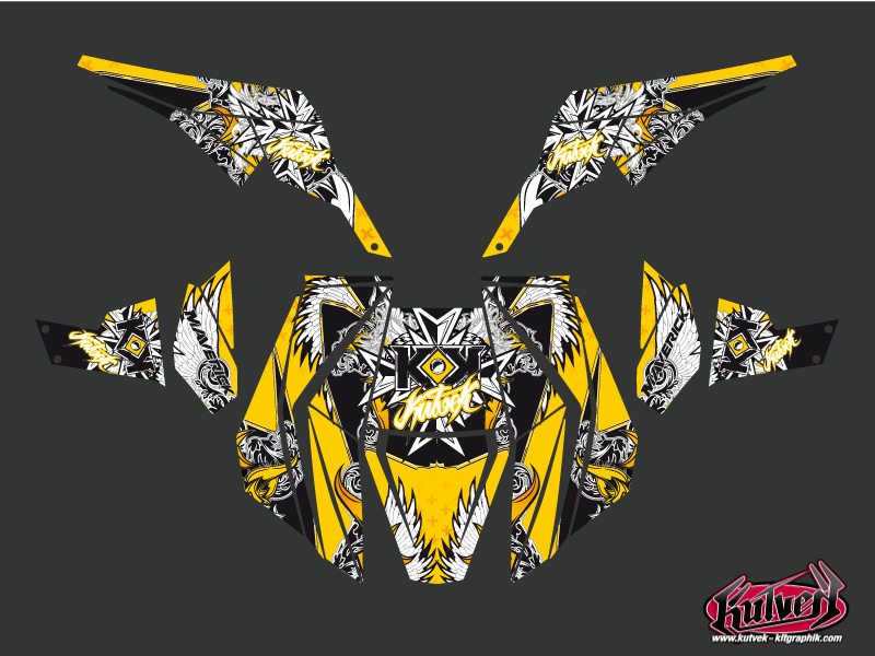 Kit Décoration SSV Demon Can-Am Maverick 2013-2017 KUTVEK - vue 2