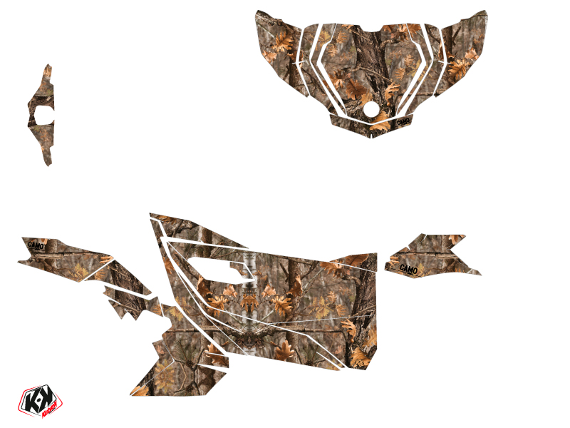 Kit Déco SSV Camo Can-Am Maverick Sport avec Portes Colorés (2018-2023) - vue 2