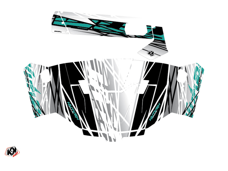 Kit Déco KUTVEK Eraser CF Moto U Force 800 Gris (2013-2023) - vue 2