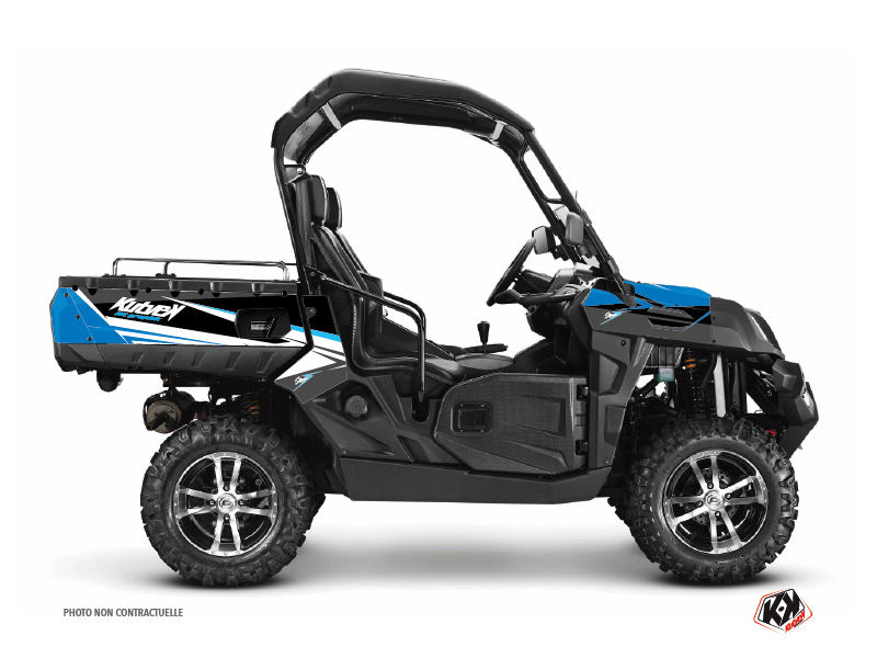 Kit Déco KUTVEK SSV Stage CF Moto U Force 800 Bleu (2013-2023)