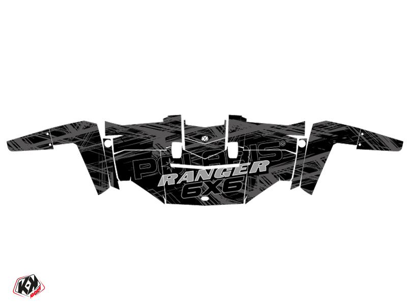 Kit Déco SSV Squad Polaris Ranger 6x6 Noir Gris (2014-2016) KUTVEK - vue 2