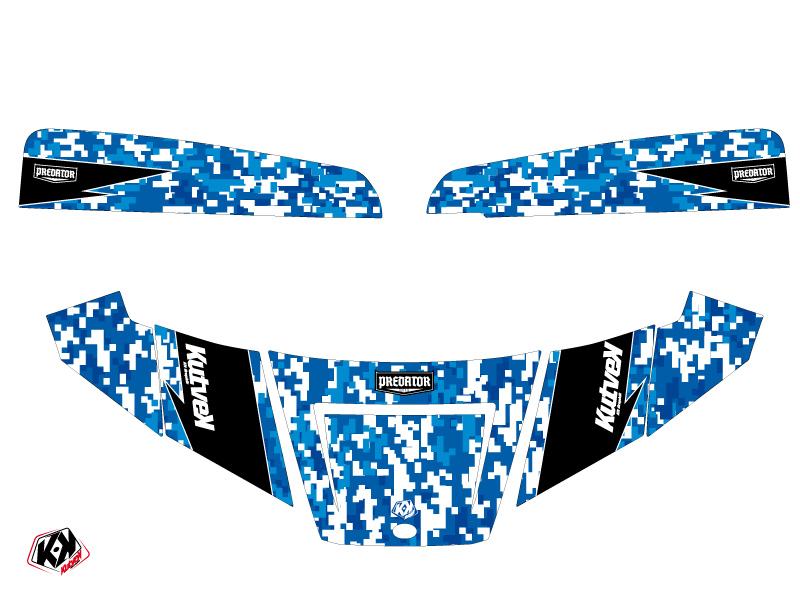 Kit Décoration SSV Predator Polaris Ranger 570 Bleu (2015-2021) - vue 2