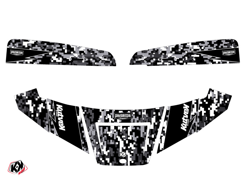 Kit Déco SSV Predator Polaris Ranger 570 Noir KUTVEK (2015-2021) - vue 2