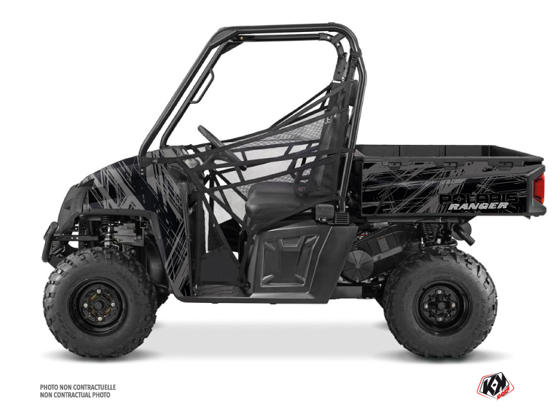 Kit déco KUTVEK SSV Squad Polaris Ranger 570 FULL Noir Gris (2016-2021)