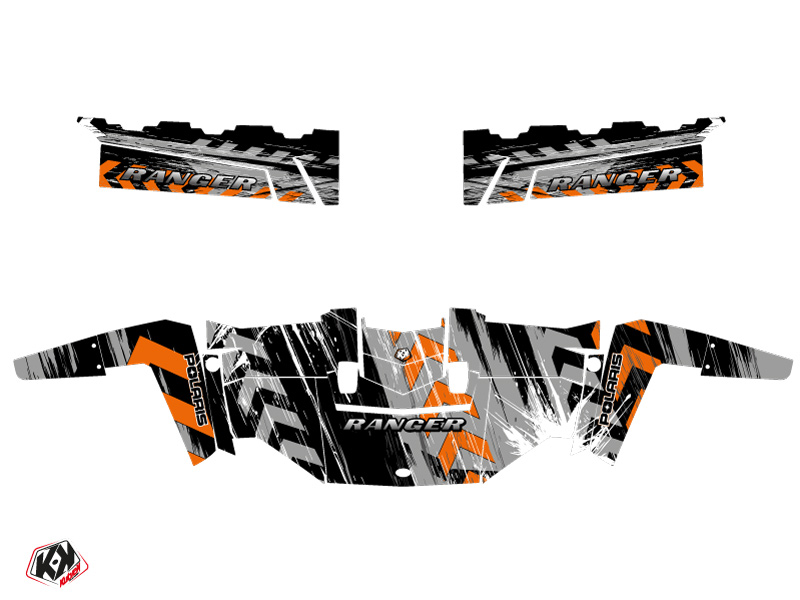 Kit Déco SSV Lifter Polaris Ranger 570 Full Orange 2016-2021 - vue 2