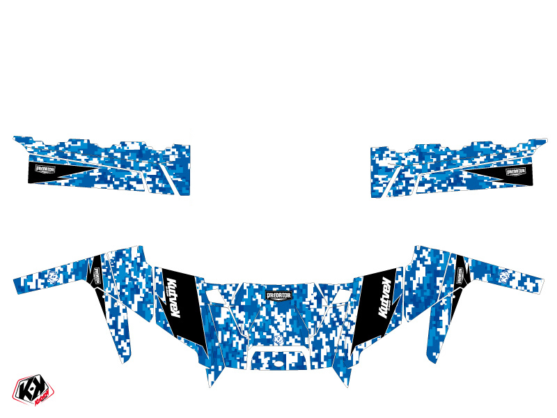 Kit Décoration SSV Predator Polaris Ranger 900 XP Bleu 2016 - vue 2