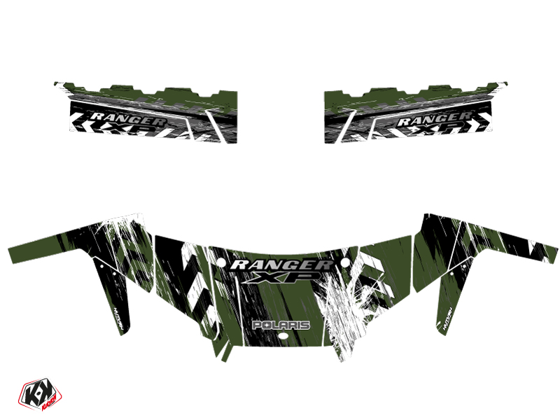 Kit Déco SSV Lifter Polaris Ranger 900 XP Vert (2017-2019) - vue 2