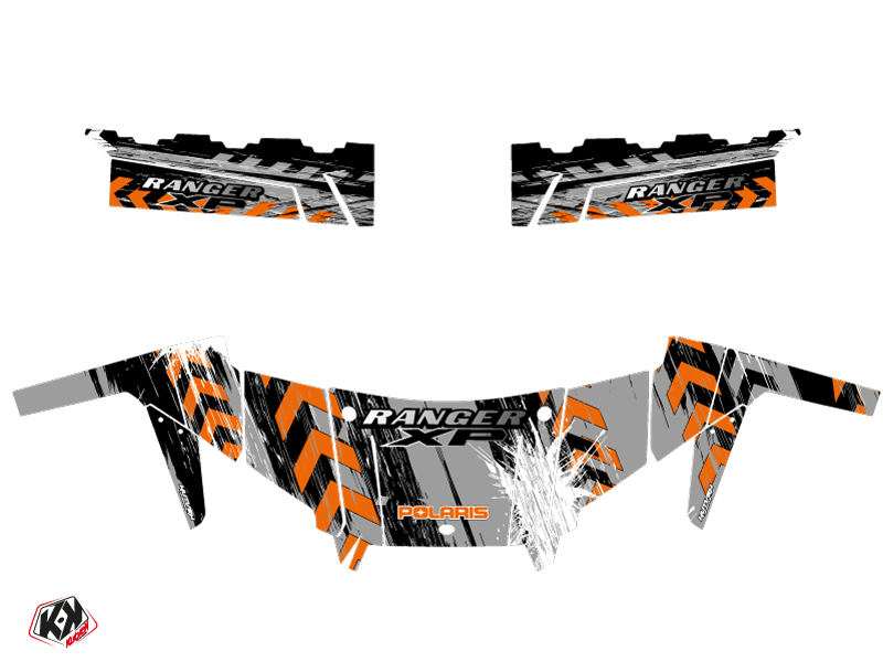Kit Décoration SSV Lifter Polaris Ranger 900 XP Orange (2017-2019) KUTVEK - vue 2