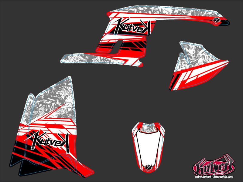 Kit Déco Quad Spirit Polaris Scrambler 500 (1997-2009) KUTVEK - vue 2
