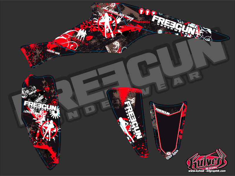 Kit Déco Quad Freegun Kutvek Polaris Scrambler 500 (1997-2009) - vue 2