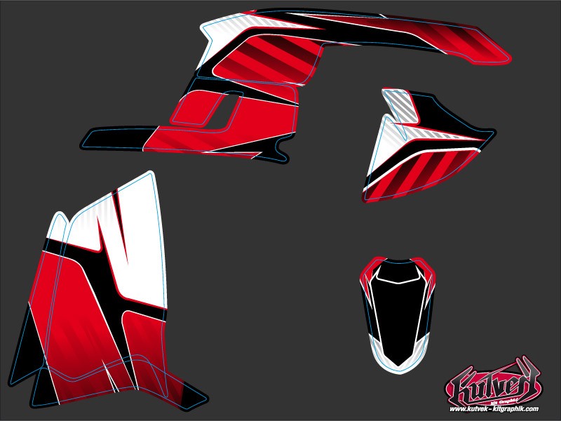 Kit Décoration Quad Factory Polaris Scrambler 500 (2010-2013) KUTVEK - vue 2