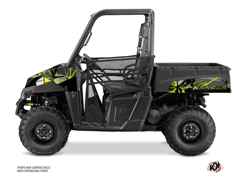 Kit Déco SSV Evil Polaris Ranger 570 Gris Vert (2022-2023) KUTVEK