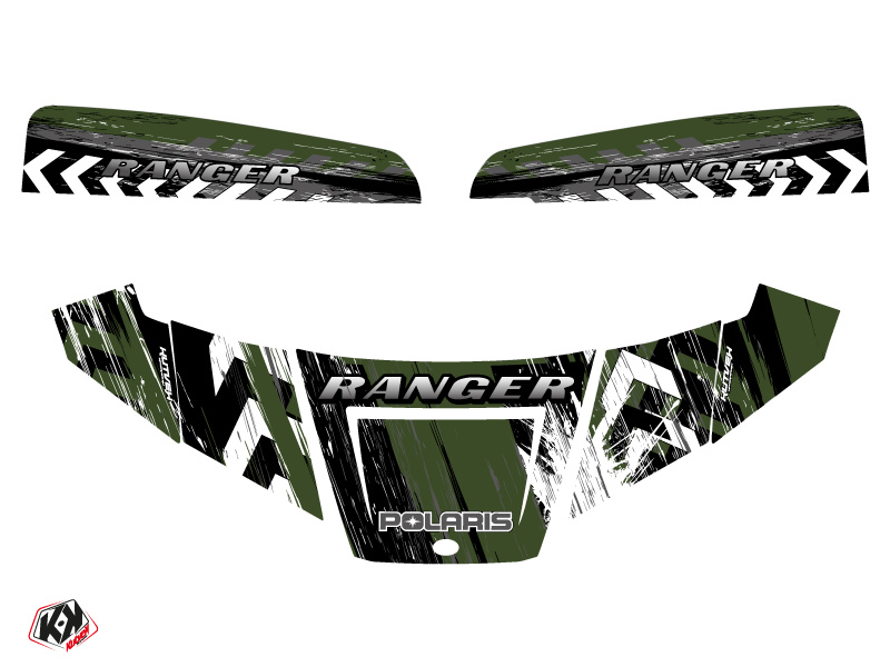 Kit décoration SSV Lifter Polaris Ranger 570 Vert 2022-2023 - vue 2
