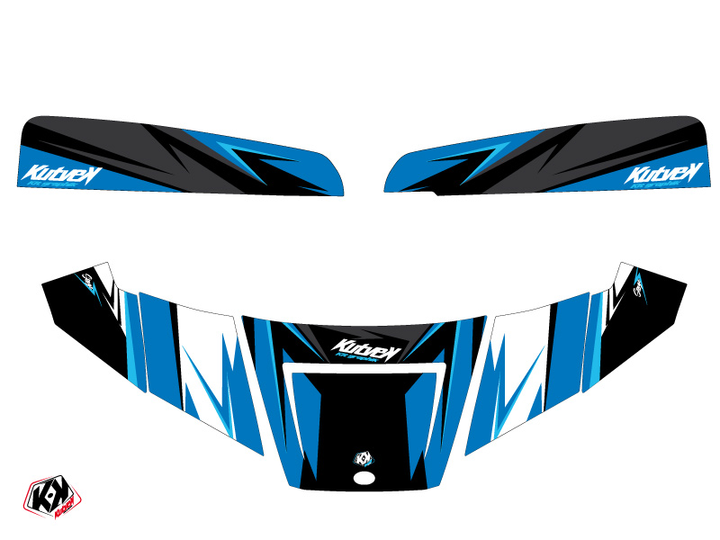 Kit Déco SSV Stage Polaris Ranger 570 Bleu (2022-2023) KUTVEK - vue 2