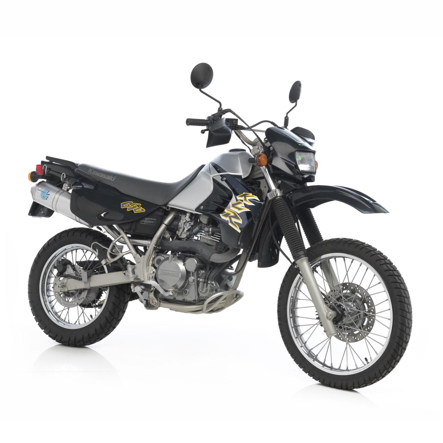Silencieux Leovince X3 KLR 650 homologué - vue 5