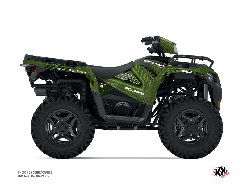 Kit Déco Quad Redrock Polaris 570 Sportsman Vert (2014-2017) KUTVEK