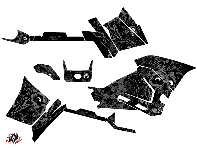 Kit Déco Quad Zombies Dark Polaris 570 Sportsman Forest Noir (2014-2017) - vue 2