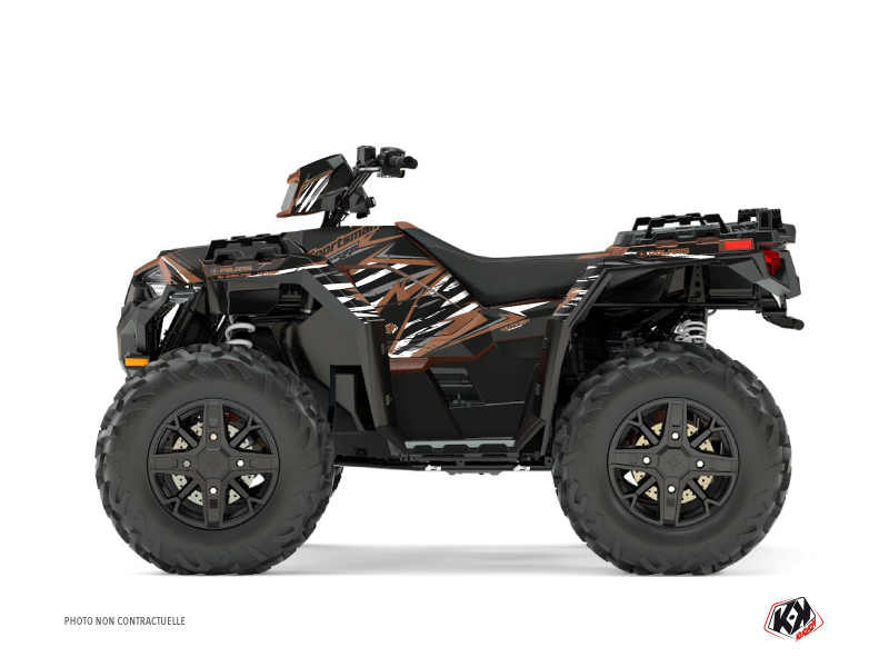 Kit de décoration Quad Jungle KUTVEK Polaris 850 Sportsman Forest Marron (2013-2016)