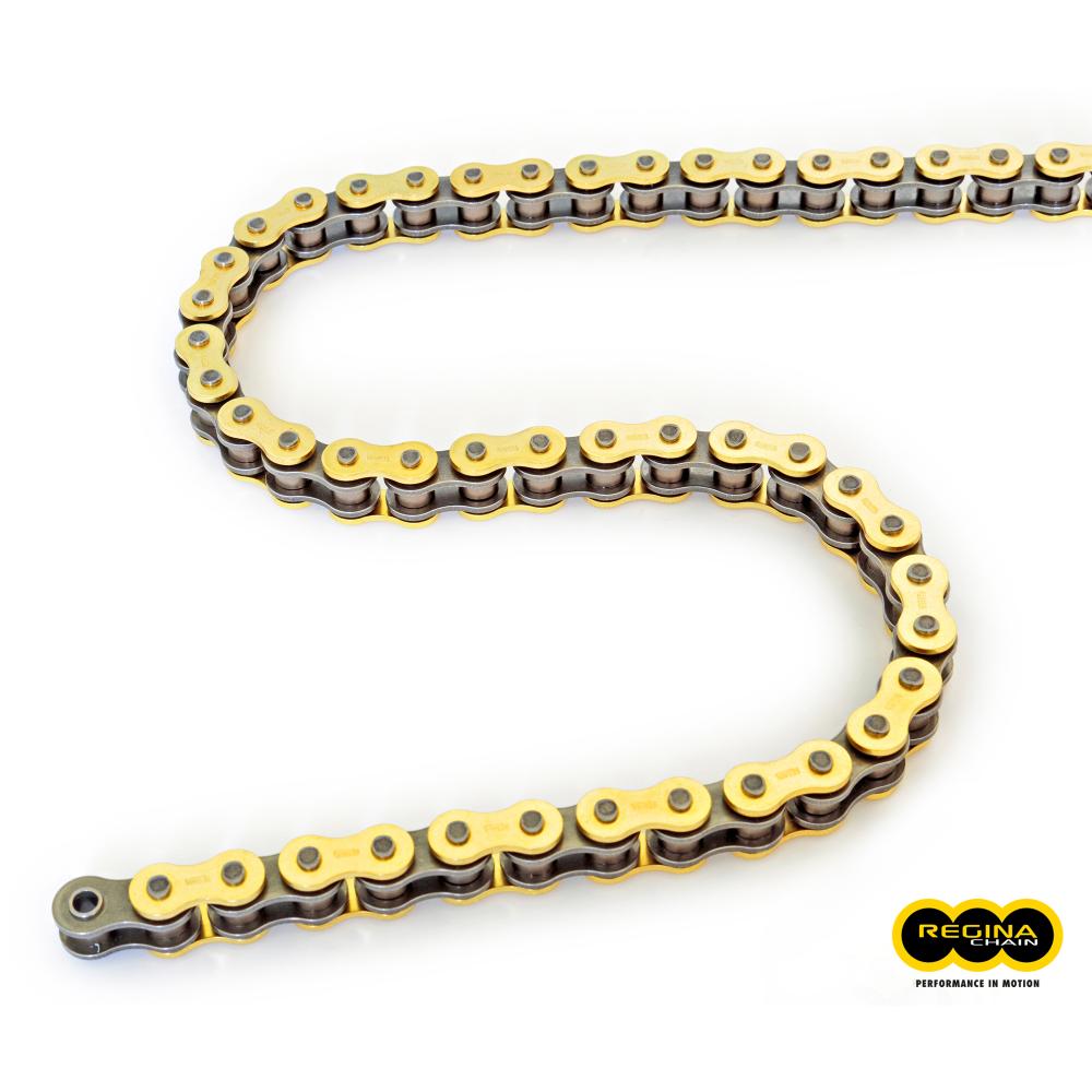 Chaîne Regina 420-ORO Rouleau 790 Maillons Sans Joints Toriques